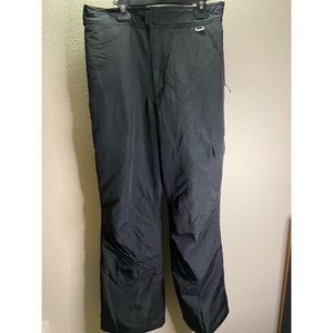 Slalom Men Black Ski Pants Size XL